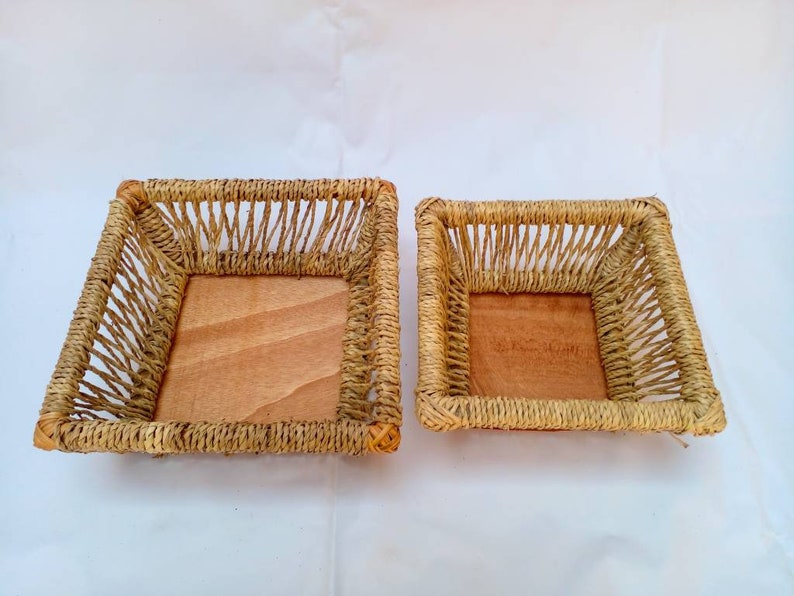 Set of wicker baskets - BambooPlusWood - Free Worldwide Delivery